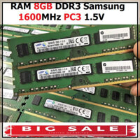 PHỤ KIỆN GIÁ TẠI KHO ▄ Ram Samsung Kingston 8GB DDR3 Bus 1600MHz PC3 - 12800 1.5V Dùng Cho PC Desktop