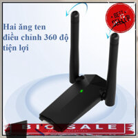 PHỤ KIỆN GIÁ TẠI KHO ▄ USB Wifi Thu Phát Sóng Wifi Tốc Độ 1300mbps 2 Râu Kép Cho Laptop PC 2.4/5g Bộ Chuyển Đổi USB 3.0