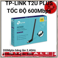PHỤ KIỆN GIÁ TẠI KHO ▄ Usb wifi TP-Link chuẩn AC600 Mbps 5ghz USB adapter băng tần kép usb thu wifi Archer T2U Nano /  T
