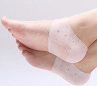 Phụ kiện giầy bảo vệ chân tặng Sticker 2D Jibbitz trang trí giầy dép, ba lô Giao mẫu ngẫu nhiên - Miếng lót gót chống nứt gót PKG12 - Trắng