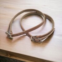 [Phụ Kiện Khiêu Vũ Dancesport] Dây Giày Standard Nữ, Chất Liệu Da (DayGiayDa) - Màu Đồng.