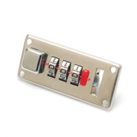 [Phụ kiện khóa kết hợp đa năng] Khóa kết hợp vali du lịch nhỏ màu vàng và bạc, khóa hộp gỗ, khóa kết hợp hợp kim nhôm, phụ kiện hộp hàng không, chốt khóa