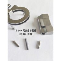 Phụ kiện khóa thắt lưng hình 8, vít lò xo, chốt đinh tán, khóa thắt lưng phù hợp với các bộ phận khóa Ferragamo