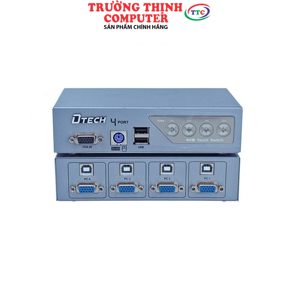 Phụ kiện KVM Switch VGA Dtech DT-8041
