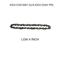 Phụ kiện Lam hoặc Xich cho máy cưa điện cầm tay, loại 4 inch, 6 inch tùy chọn - Xích 4 inch