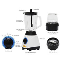 Phụ kiện -linh kiện máy xay sinh tố Happycook HCB-150c -Hàng chính hãng 100%