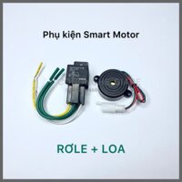 Phụ kiện LOA còi hú, RơLe của Thiết bị chống trộm xe Smart Motor W1 , W2 - Viettel - Rơ Le  Loa