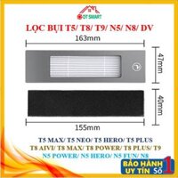 Phụ kiện Lọc bụi robot hút bụi Ecovacs T5 T8 N5 N8 T5 heroT5 maxT5 neo N5 PowerN5 heroT8aiviT8 maxT8 powerT9