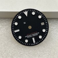 Phụ Kiện logo r 29mm Màu Xanh Dương Dạ Quang Cho Đồng Hồ 3186 / 3084 / 2813 / 2836