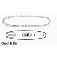 PHỤ KIỆN LƯỠI CƯA XÍCH CHO MÁY CƯA CÀNH CÂY TRÊN CAO DẠNG LƯỠI XÍCH HIỆU OZITO EPP-750 MỚI 100% CHÍNH HÃNG NHẬP KHẨU ÚC