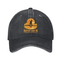 Phụ kiện mát mẻ Bigfoot Saw Me But Nobody Believes Me Sasquatch Monster Cowboy Hat