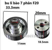 Phụ kiện máy bào gỗ buli máy bào gỗ f20, 1900, N90 - 1 bộ 7 phân tonhỏ