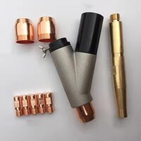 Phụ kiện máy hàn hồ quang chìm nắp đồng ba chiều Đầu dẫn điện M14 * 1.5 * 382.05.03.04.0 Bánh xe cấp dây đầu dẫn điện máy hàn mig jasic 250e máy hàn mig cũ giá rẻ Phụ kiện máy hàn