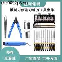 Phụ Kiện Máy In 3d Mô Hình Dụng Cụ Làm Sạch Khắc Dao Tập Tin Cắt Tỉa Dao Kìm Bộ Mài Cắt Tỉa Bộ