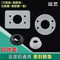 Phụ kiện máy làm sữa đậu nành, vòng đệm kín cho máy xay Meid, vòng chống nước, gioăng cao su, bộ vòng đệm cao su