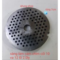 Phụ kiện máy xay cám chim - mặt lưới xay thức ăn cho chim chào mào,khứu,chòe lắp cho máy say 10 và 12