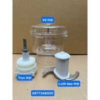(PHỤ KIỆN MÁY XAY CHÍNH HÃNG) CỐI XAY THỊT MÁY SINH TỐ SUNHOUSE , KAGAROO , COMET , KAGAROO