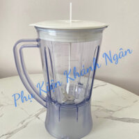 (PHỤ KIỆN MÁY XAY) CỐI SINH TỐ PANASONIC KÈM DAO XAY VÀ NẮP ĐẬY MODEL MX GM1011, MX-337N , MX-M100