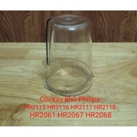 Phụ kiện máy xay- Cối xay khô máy xay sinh tố philips chính hãng HR2115/HR2118/ HR2061/HR2067