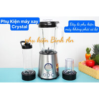 (PHỤ KIỆN MÁY XAY SINH TỐ) CỐI , LY THỦY TINH MÁY XAY CRYSTAL TB-6680A VÀ TB6810A