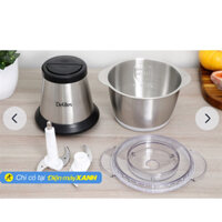 PHỤ KIỆN - Máy xay thịt Delites LH104A - nắp - dao - cối inox - thuỷ tinh