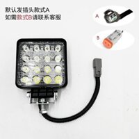 Phụ Kiện Máy Xúc Ba Một 55 60 75 135 215 Cabin Mái Ánh Sáng Cánh Tay Lớn 24V Đèn led 24V