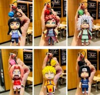 Phụ kiện móc khóa Naruto Jiraiya Hinata Kakashi
