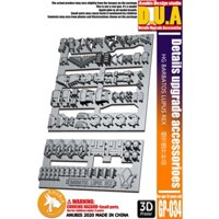 PHỤ KIỆN MOD ANUBIS - CHI TIẾT NHỰA MÔ HÌNH IN 3D CHO HG 1/144 BARBATOS LUPUS REX - GP034