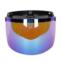 Phụ kiện mũ bảo hiểm KÍNH BOGO GẮN NÓN BẢO HIỂM CÓ 3 NÚT BẤM 7 MÀU