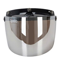 Phụ kiện mũ bảo hiểm KÍNH BOGO GẮN NÓN BẢO HIỂM CÓ 3 NÚT BẤM GƯƠNG