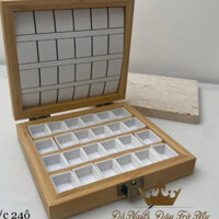 Phụ kiện nail - Hộp chia màu nước