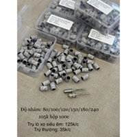 Phụ kiện nail - Hộp vỏ nhắm mini trắng