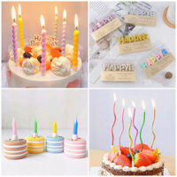 Phụ Kiện Nến Sinh Nhật Bánh Kem - Hộp Nến Trang Trí Bánh