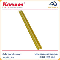 Phụ Kiện Nẹp Góc Trong Tấm PVC Giả Đá Kosmos Màu Vàng
