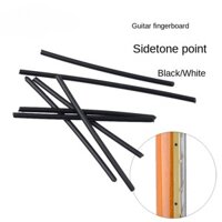 Phụ kiện nhạc cụ Phụ kiện Xylophone Phụ kiện đàn Guitar phím đàn Guitar Điểm bên Chiều dài bên 5cm Cột đen trắng
