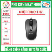 (PHỤ KIỆN NHẬT MINH) chuột fuhlen L102- chuột máy tính văn phòng giá rẻ có tem chống giả bảo hành 12 tháng