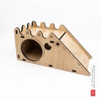 [Phụ kiện nuôi bọ] Đồ chơi và nhà chuột Hamster làm từ gỗ cao cấp - Giúp cho thú cưng của bạn vui vẻ và khỏe mạnh hơn