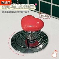 Phụ kiện nút ép nhà vệ sinh Dài đa năng Công tắc xả mở rộng Nhà vệ sinh Công cụ tiện dụng Tình yêu Làm móng tay