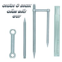 Phụ Kiện Ô Dù - Chân Ô Inox Cắm Đất GUF