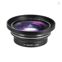 Phụ kiện ống kính Macro góc rộng 37mm 0,39X Full HD thay thế cho máy quay Video kỹ thuật số Ordro Andoer