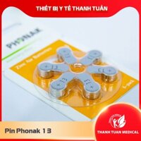 [Phụ Kiện] [Phụ Kiện] Pin Máy Trợ Thính Phonak 13 Chính Hãng Đức Chính Hãng Đức – Vỉ 6 Viên