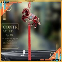 Phụ kiện  [Quà Tết] Khánh Treo Phong Thủy May Mắn Bình An Xe Ô Tô - Trang trí gương ô tô Thân Tài May Mắn