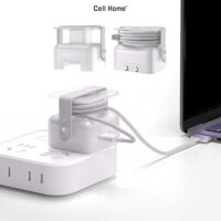 Phụ kiện quấn cáp cho củ sạc Macbook Air 30W/ 35W Dual ốp bảo vệ củ sạc