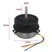 Phụ kiện quạt thông gió, động cơ quạt hút công nghiệp 10-inch 12inch 14inch phù hợp cho máy hút mùi, động cơ chuyển động tiến và lùi