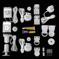 [Phụ kiện rèm cuốn] Đường kính 28mm, 38mm Phụ kiện hạt rèm cuốn Xiangbai Dây nâng Điều khiển chuỗi Phòng tắm Điều khiển siết chặt không cần khoan