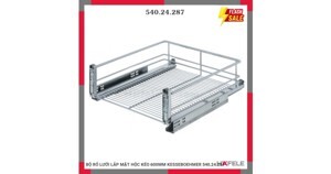 Phụ kiện rổ kéo, gắn cửa tủ Hafele 540.24.287