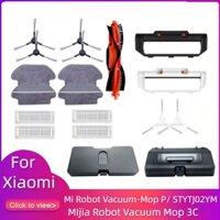 Phụ kiện Robot hút bụi Xiaomi Mop P Mi Robot Vacuum Mop P Pro Xiaomi Mijia Gen 2 STYTJ02YM Bình chứa nước 2 trong 1 Bàn chải chính Bàn chải bên Bộ lọc Cán lau nhà Giẻ Bể nước Hộp bụi bể nước Thùng rác Nắp bàn chải chính