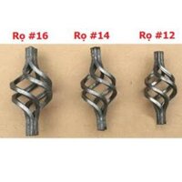 Phụ Kiện Sắt Mỹ Thuật- Rọ #12 #14 và #16  (X10 Sản Phẩm/1 Lô)