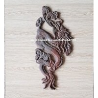 Phụ kiện sắt mỹ thuật STKK hoa gang đúc rồng phun lửa