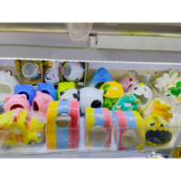 Phụ kiện sứ cho hamster ww, robo, bear - nhà ngủ sứ làm mát cho hamster
